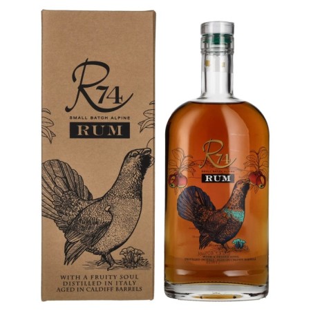 🌾R74 Small Batch Alpine Rum 40% Vol. 0,7l in Geschenkbox | Spirits Village