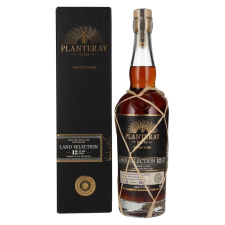 🌾Planteray Rum LANDS SELECTION 12 Years Old Moscatel Cask Finish 46,6% Vol. 0,7l in Geschenkbox | Spirits Village