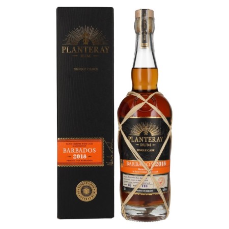 🌾Planteray Rum BARBADOS 2018 Saint Estèphe Cask Finish 50,5% Vol. 0,7l in Geschenkbox | Spirits Village