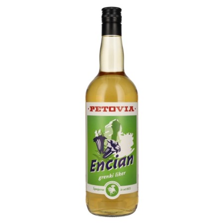 🌾Petovia ENCIAN Grenki Liker 25% Vol. 1l | Spirits Village