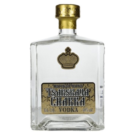 🌾Tsarskaya Charka GOLD Vodka 40% Vol. 1l | Spirits Village