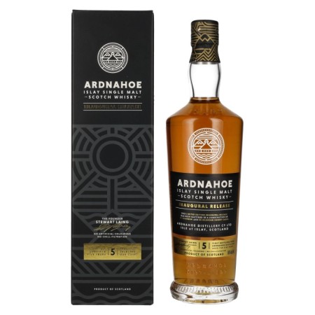 🌾Ardnahoe 5 Years Old INAUGURAL RELEASE Islay Single Malt Whisky 50% Vol. 0,7l in Geschenkbox | Spirits Village