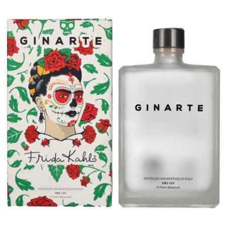 🌾GINARTE Dry Gin Frida Kahlo Design 43,5% Vol. 0,7l in Geschenkbox | Spirits Village