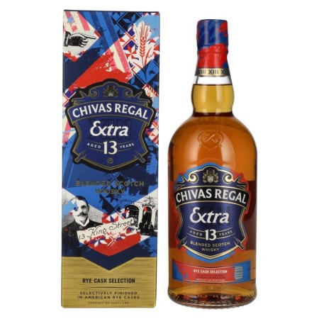 🌾Chivas Regal EXTRA 13 Years Old AMERICAN RYE CASKS Finish 40% Vol. 1l in Geschenkbox | Spirits Village