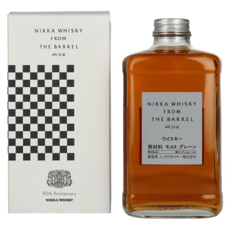 🌾Nikka From the Barrel Double Matured 90th Anniversary Blended Whisky 51,4% Vol. 0,5l in Geschenkbox | Spirits Village