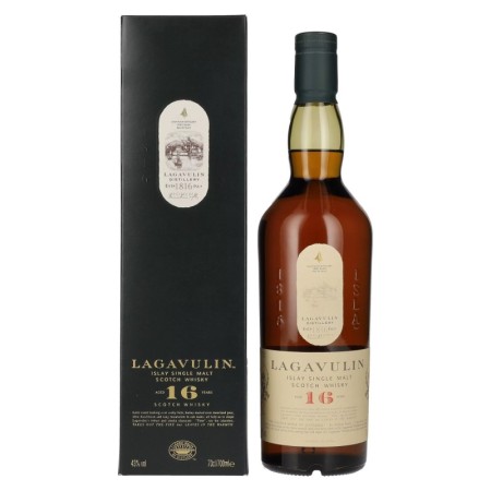 🌾Lagavulin 16 Years Old Single Malt Whisky 43% Vol. 0,7l in Geschenkbox | Spirits Village