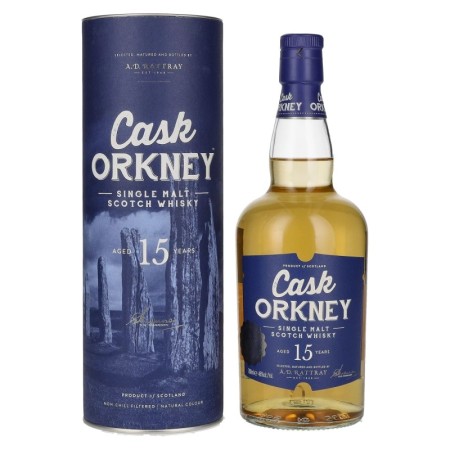 🌾A.D. Rattray Cask ORKNEY 15 Years Old Single Malt 46% Vol. 0,7l in Geschenkbox | Spirits Village