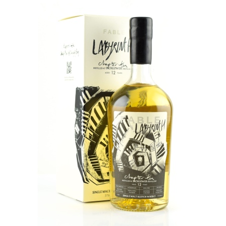 🌾Chapter Ten Labyrinth Inchgower 10 year old Fable Whisky 59%vol. 0,7l | Spirits Village