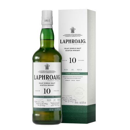 🌾Laphroaig 10 year old Cask Strength Batch 017 | Spirits Village