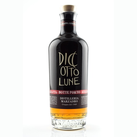 🌾Marzadro Grappa Diciotto Lune Botte Porto 42%vol. 0,7l | Spirits Village