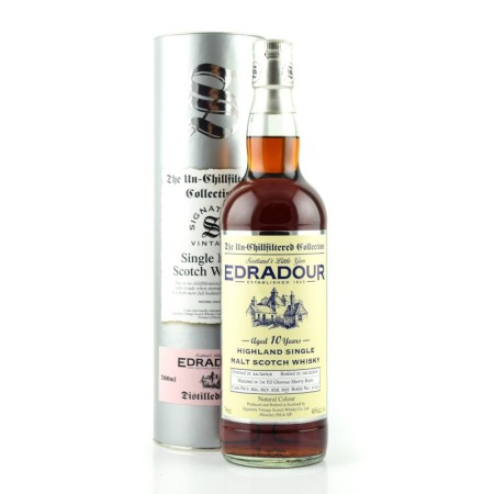 🌾Edradour 10 year old 2013/2024 1st-fill exOloroso Sherry Butts -521, -527--529 Signatory | Spirits Village