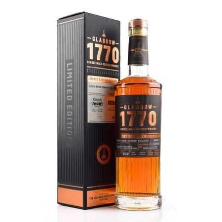 🌾1770 Glasgow 4 year old 2018/2022 Moscatel Hogshead -18/960 Finish 60,5%vol. 0,7l | Spirits Village