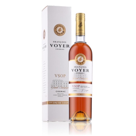 🌾Francois Voyer VSOP Grande Champagne Cognac 40% Vol. 0,7l in Geschenkbox | Spirits Village