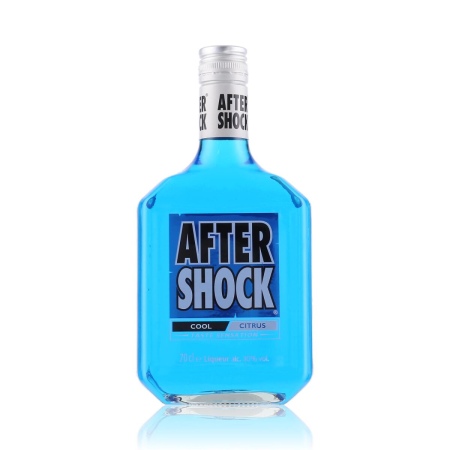 🌾After Shock Blue Cool Citrus Likör 30% Vol. 0,7l | Spirits Village