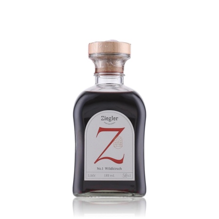 🌾Ziegler No.1 Wildkirsch Likör 18% Vol. 0,5l | Spirits Village