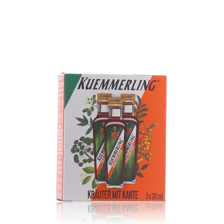 🌾Kümmerling Kräuterlikör Miniaturen 35% Vol. 3x0,02l in Geschenkbox | Spirits Village