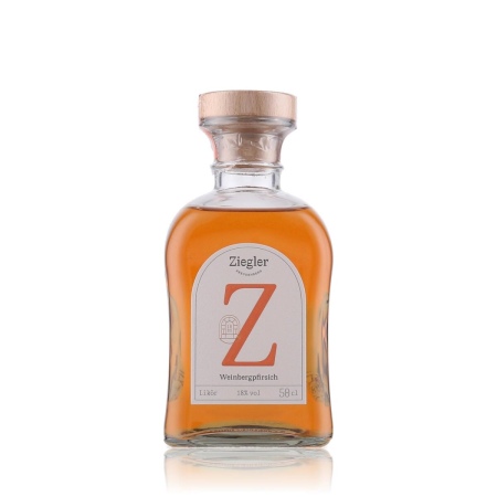 🌾Ziegler Weinbergpfirsich Likör 18% Vol. 0,5l | Spirits Village