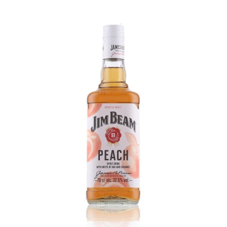 🌾Jim Beam Peach Whiskey-Likör 32,5% Vol. 0,7l | Spirits Village