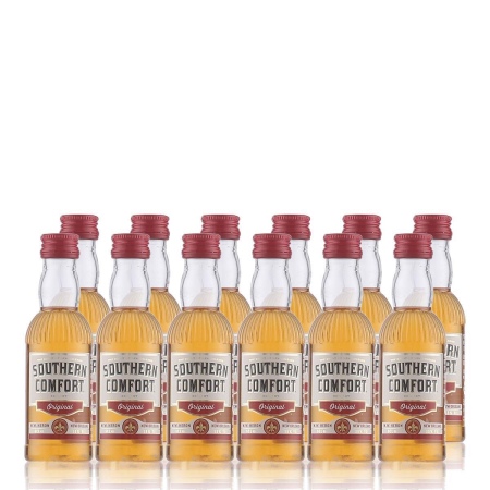 🌾Southern Comfort Original Whiskey-Likör Miniaturen 35% Vol. 12x0,05l | Spirits Village