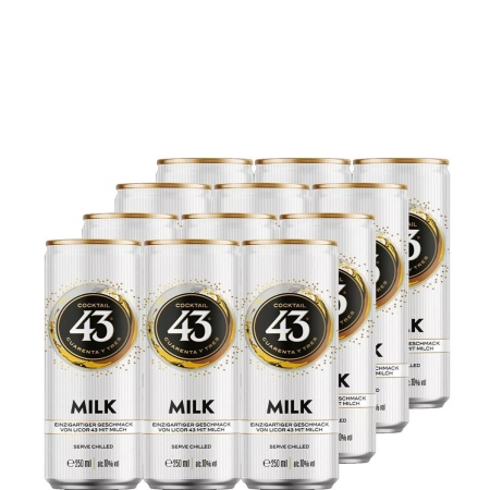 🌾Licor 43 Cocktail Milk PreMix 10% Vol. 12x0,25l | Spirits Village