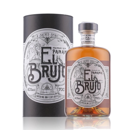 🌾El Brujo Premium Panama Rum 40% Vol. 0,7l in Geschenkbox | Spirits Village