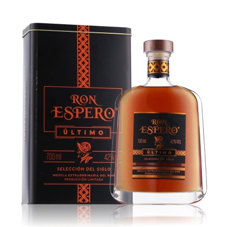 🌾Espero Ultimo Seleccion del Siglo Rum 42% Vol. 0,7l in Geschenkbox aus Metall | Spirits Village