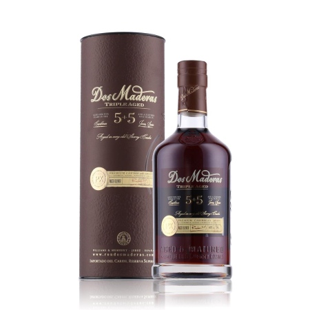 🌾Dos Maderas PX Triple Aged 5+5 Rum 40% Vol. 0,7l in Geschenkbox | Spirits Village