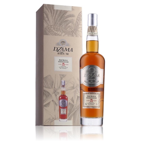 🌾Dzama 5 Years Vieux Rhum de Madagascar 40% Vol. 0,75l in Geschenkbox | Spirits Village