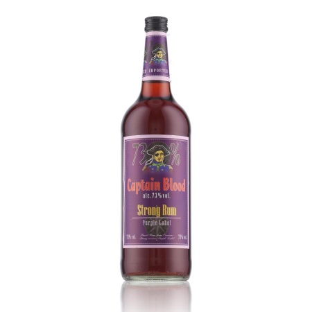 🌾Captain Blood Strong Rum Purple Label 73% Vol. 1l | Spirits Village