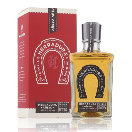 🌾Herradura Anejo Tequila 40% Vol. 0,7l in Geschenkbox | Spirits Village