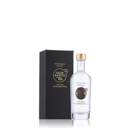 🌾Sash & Fritz Wodka 40% Vol. 0,1l in Geschenkbox | Spirits Village