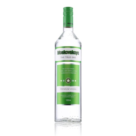 🌾Moskovskaya Premium Russian Vodka 38% Vol. 1l | Spirits Village