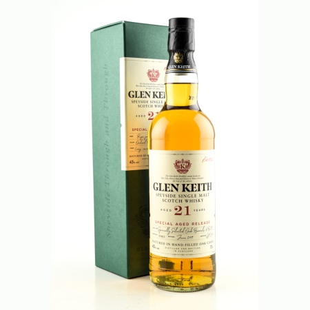 🌾Glen Keith 21 year old 43%vol. 0,7l | Spirits Village