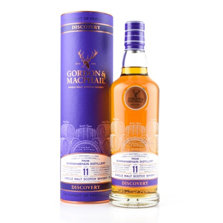 🌾Bunnahabhain 11 year old "Sherry Cask Matured" Gordon & MacPhail Discovery 43%vol. 0,7l | Spirits Village