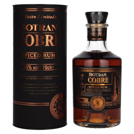 🌾Botran Ron COBRE Spiced Rum Edición Limitada 45% Vol. 0,7l in Geschenkbox | Spirits Village